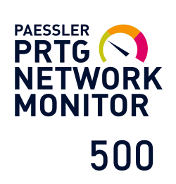 PRTG Network Monitor 500 sensors + 1 year maintenance